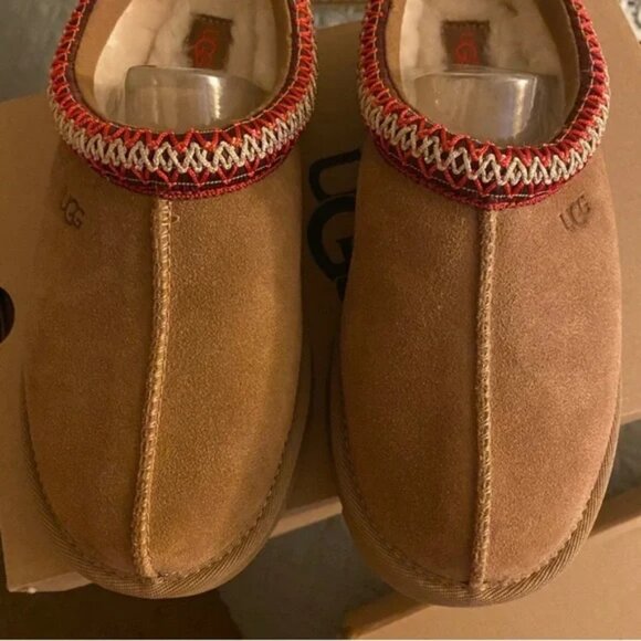 UGG Tan and Red Platform Shoes - Picture 5 of 5